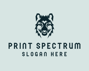 Dog Wolf Head  logo design