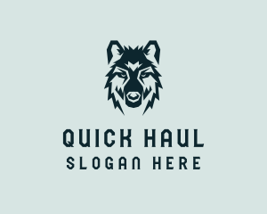 Dog Wolf Head  logo design