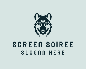 Dog Wolf Head  logo design