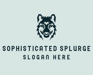 Dog Wolf Head  logo design