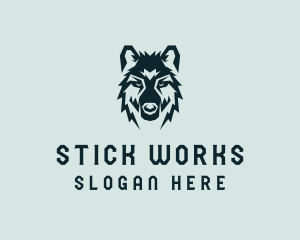 Dog Wolf Head  logo design