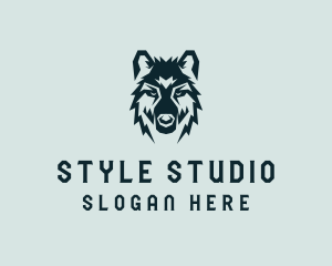 Dog Wolf Head  logo design