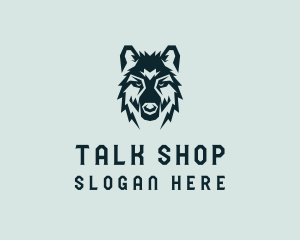 Dog Wolf Head  logo design