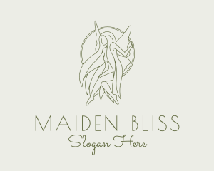 Fairy Goddess Hair  logo design