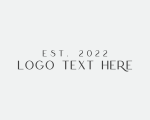 Generic Brand Wordmark logo