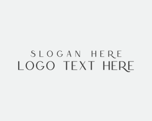 Generic Brand Wordmark Logo