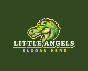 Alligator Crocodile Mascot Logo