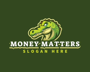 Alligator Crocodile Mascot logo