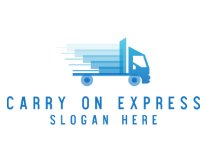 Express Delivery Truck logo design