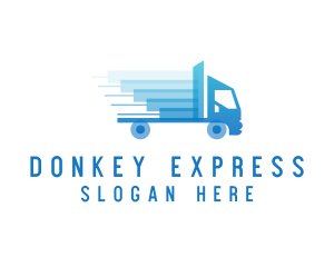 Express Delivery Truck logo design