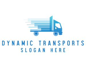 Express Delivery Truck logo design