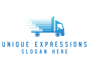 Express Delivery Truck logo design