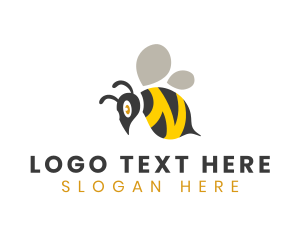 Bumblebee Insect Letter N logo