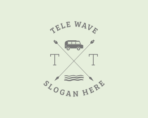 Camper Van Travel logo design