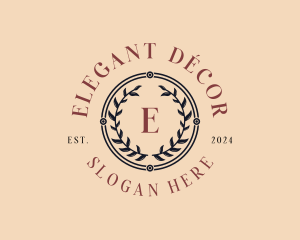 Elegant Wreath Event logo design