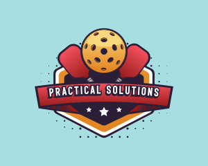 Pickleball Sports League logo design