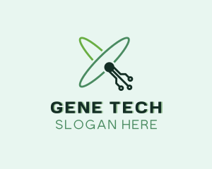 Biotech Atom Genetics logo