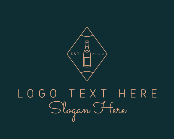 Alcoholic Beverage logo example 4