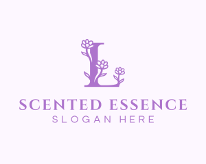 Floral Fragrance Letter L logo