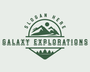 Mountain Peak Adventure logo design