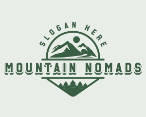 Mountain Peak Adventure logo design