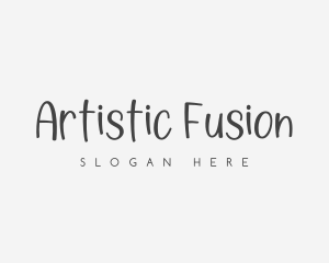 Artist Handwritten Business logo design