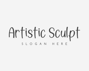 Artist Handwritten Business logo design