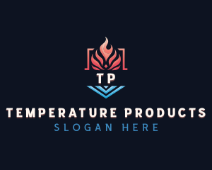 Heating Cooling Temperature logo