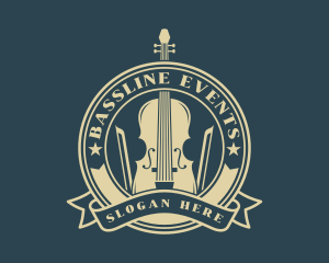 Violin Musical Concert logo