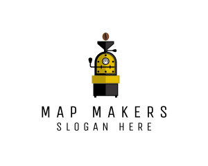 Coffee Maker Machine logo design