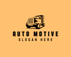 Transport Truck Vehicle logo