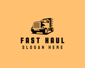 Transport Truck Vehicle logo