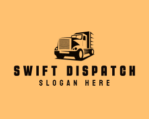 Transport Truck Vehicle logo