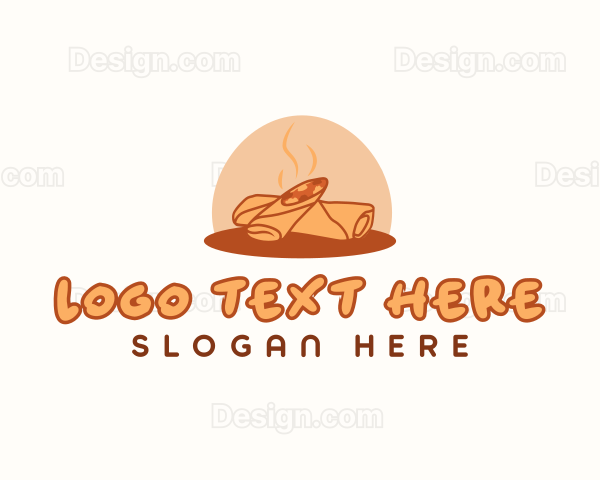 Fried Spring Roll Logo