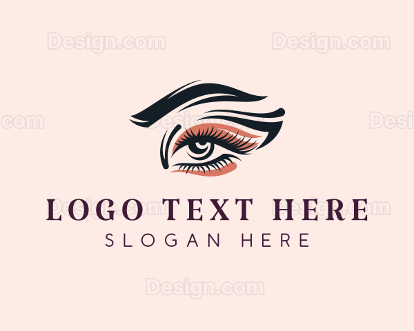 Female Beauty Makeup Logo