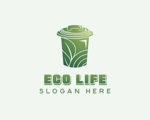 Eco Garbage Waste  logo design