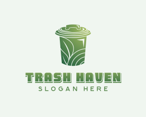 Eco Garbage Waste  logo design