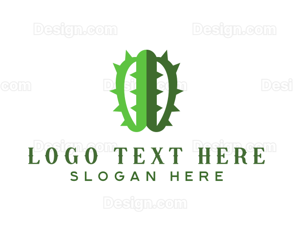 Cactus Succulent Plant Logo