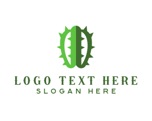 Cactus Succulent Plant logo