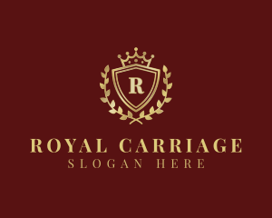 Royal Shield Luxury logo design