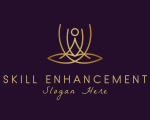 Gold Yoga Instructor  logo