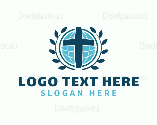 Religion Crucifix Cross Logo