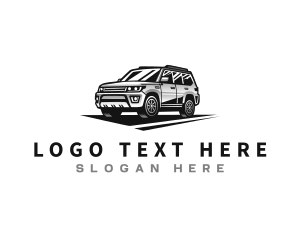 SUV Car Transportation logo