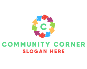 Spade Community Organization logo design