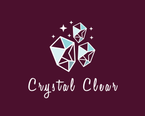 Diamond Shiny Sparkle logo design