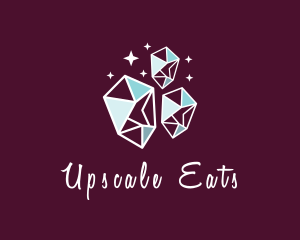 Diamond Shiny Sparkle logo design