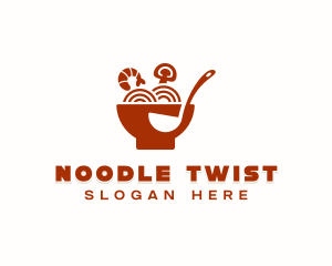 Noodles Soup Cafeteria logo design