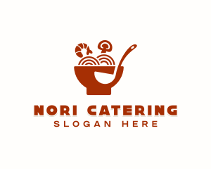 Noodles Soup Cafeteria logo design