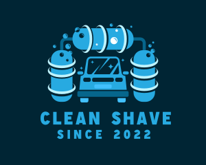 Car Wash Cleaning logo design