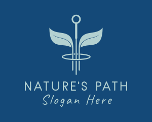 Natural Leaf Acupuncture logo design